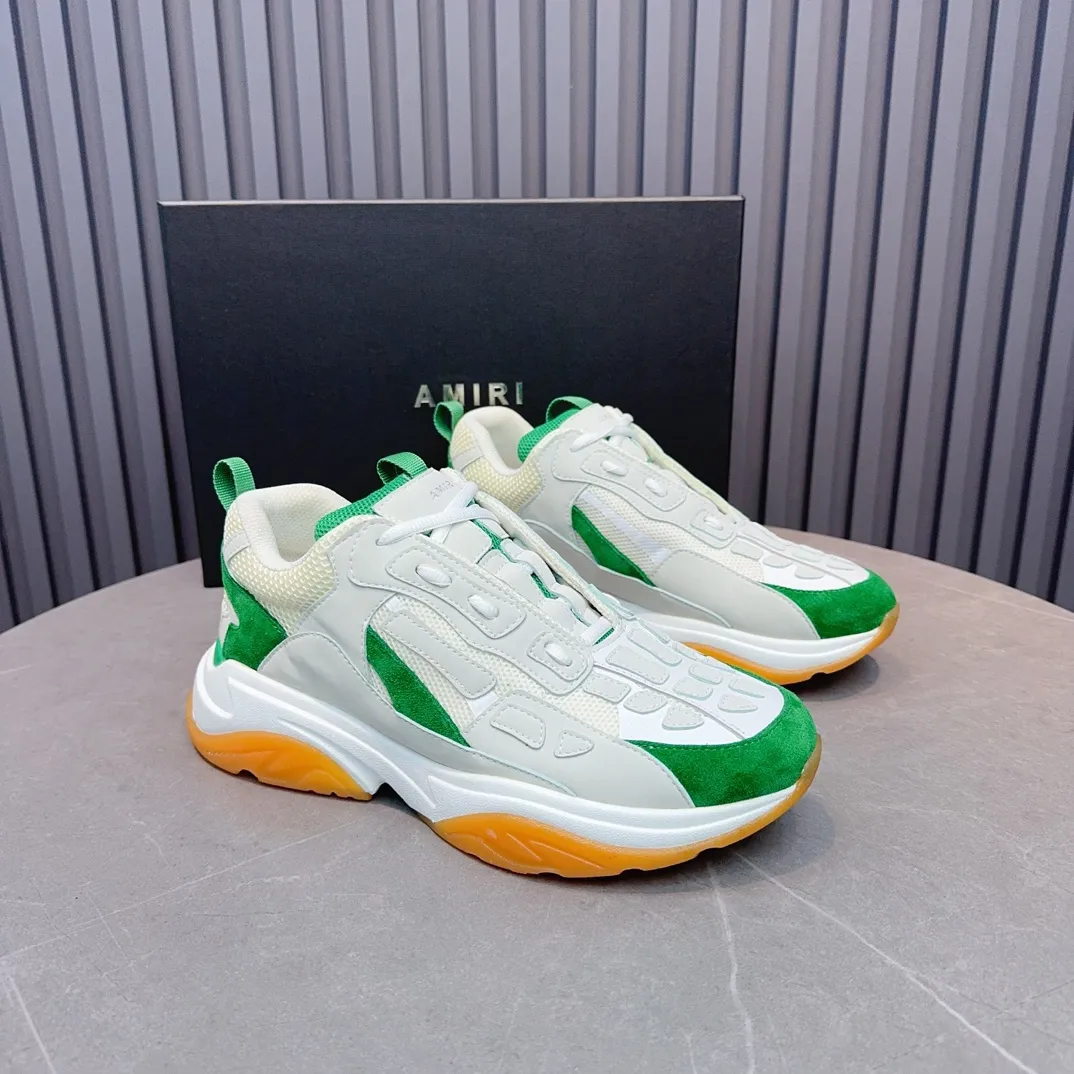 Men's shoes 💰740💰 AMIRI AMIRI fashion brand hot sale 🔥 Available all year round ✅ Official website synchronization Imported fabrics 1⃣️ vs 1⃣️ replica, original factory special original sole, 38-45 (38.45. Non-refundable)